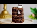 Tasty Chocolate Truffle Cake Recipe. Valentine Cake Ideas. Dessert.