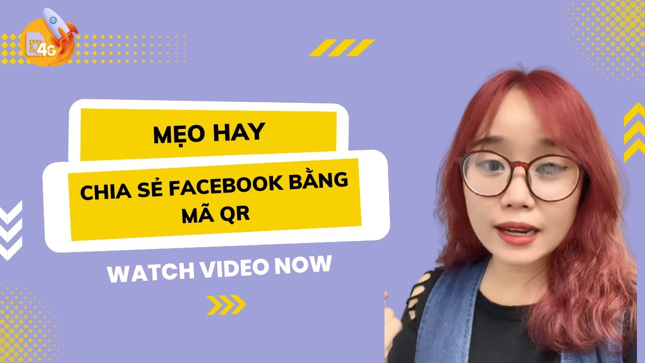 Cách chia sẻ tài khoản Facebook bằng mã QR 