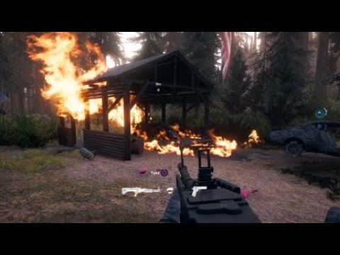 Far Cry 5 Exploding bear