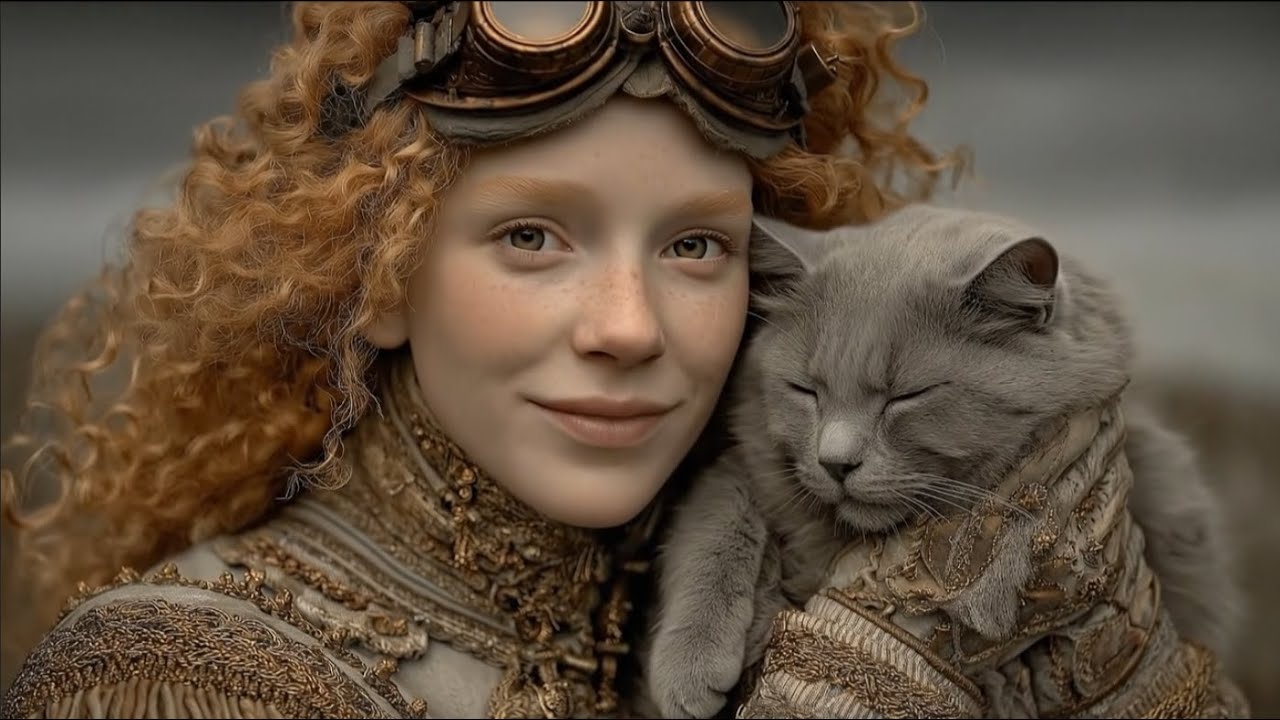 Steampunk Baroque Reveries - A Meditative Journey Through Impossible Worlds - AI  Art 4K