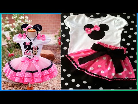 Vestidos Para Cumpleaños🎂 MINNIE MOUSE para niñas/ Minnie Mouse Dresses for Girls - YouTube