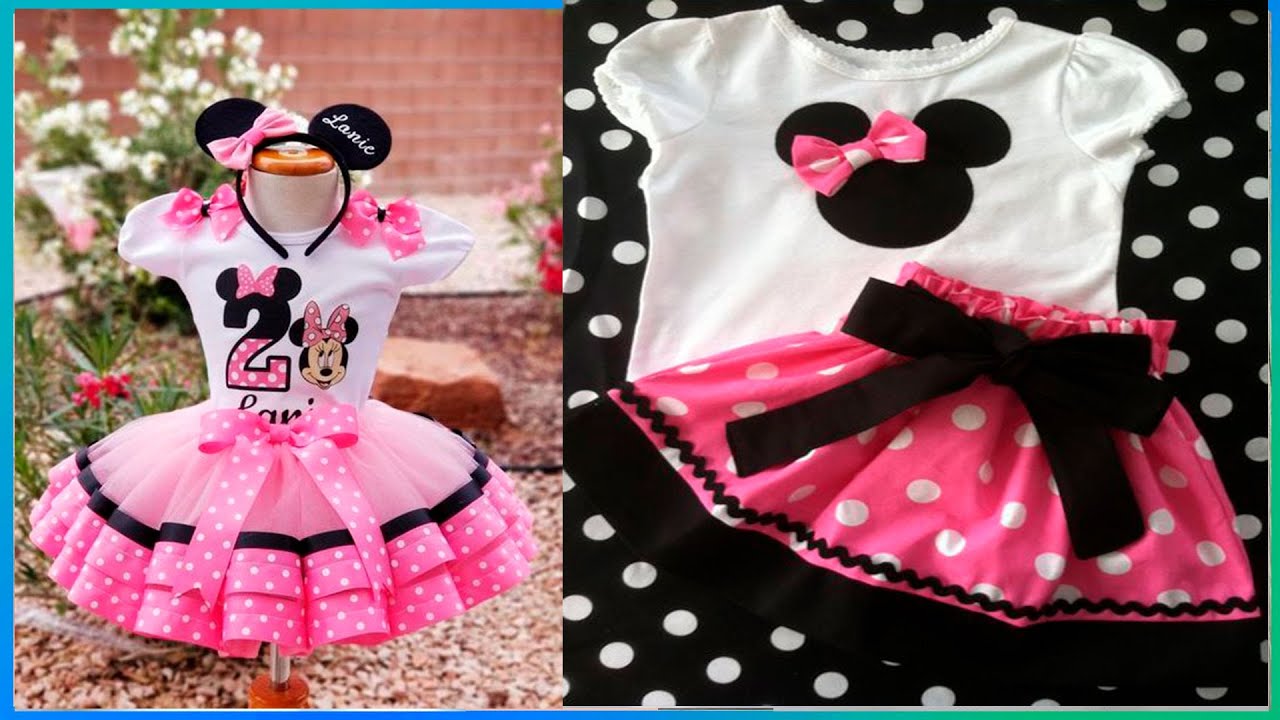 Para Cumpleaños🎂 MINNIE MOUSE para niñas/ Minnie Mouse Dresses for Girls -