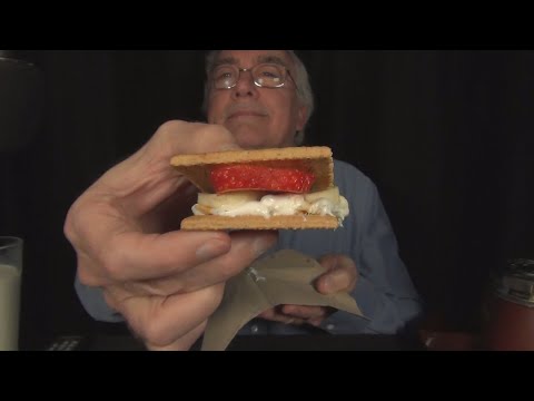 ASMR Making and Eating Smores