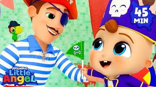 potty captain little angel kids learn nursery rhymes sing