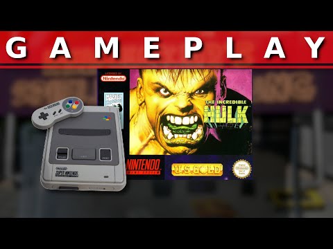 Video Gameplay : The Incredible Hulk [SNES]