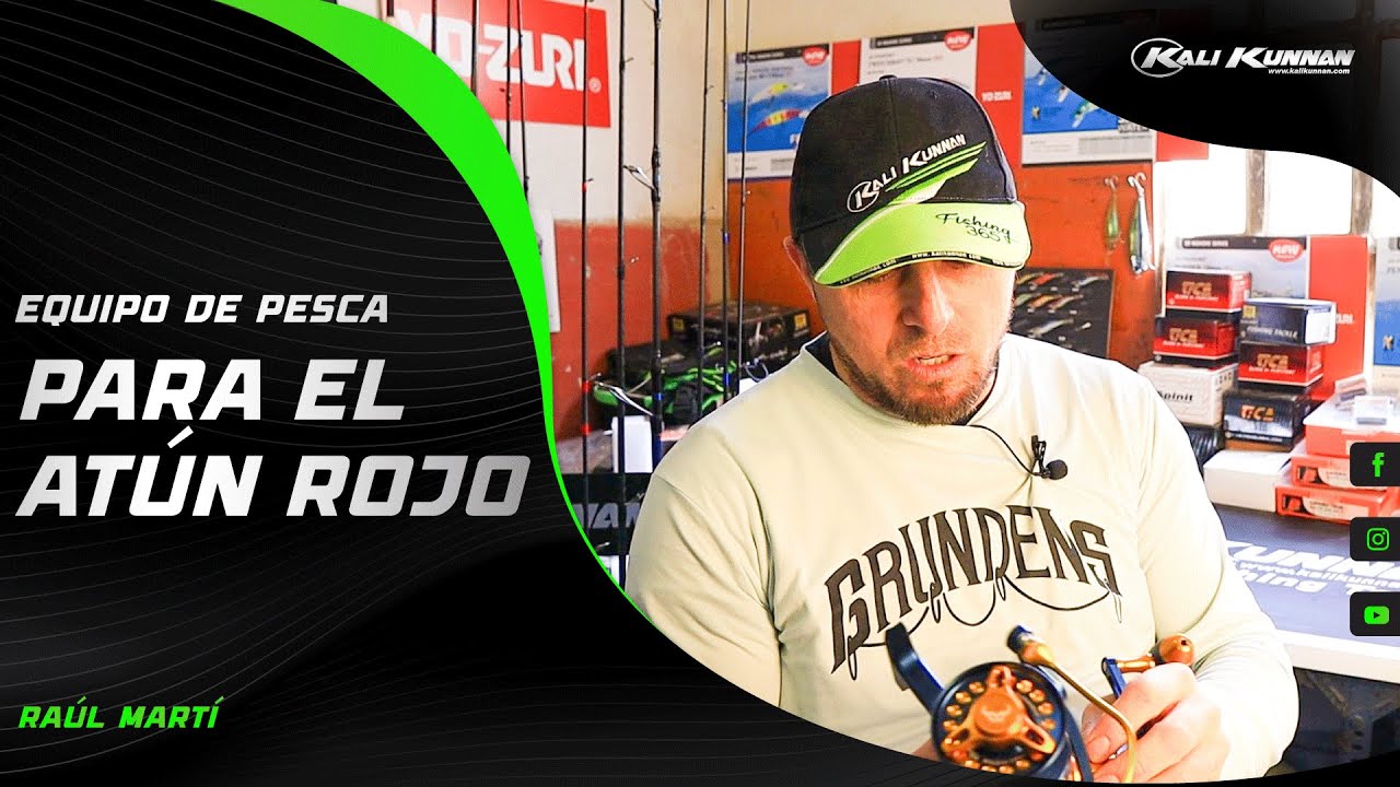 Equipo de pesca para el atún rojo
