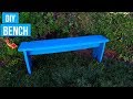 Easy DIY Sitting Bench Made with only 2 Tools!