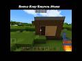 30 Sec Mein OP Survival House 😱 Minecraft