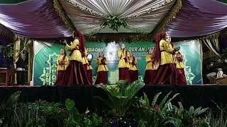 Mempesona.....Penampilan Grup Qasidah Rebana Kelurahan Tassililu Pada MTQ XLII Tk.Kec.  Sinjai Barat