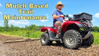 Maintaining a Mulch Based Trail by Living Our American Dream 334 views 7 months ago 7 minutes, 45 seconds