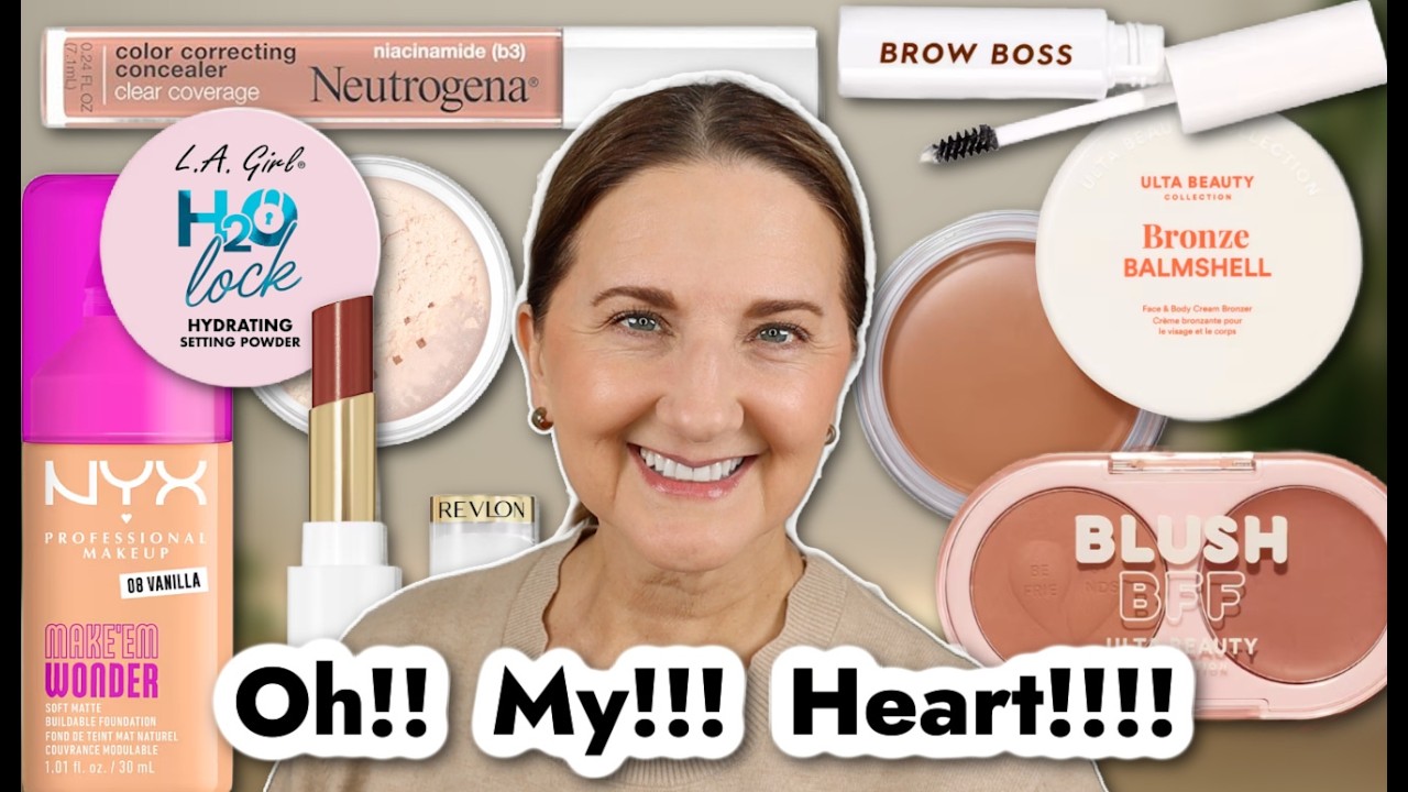 Full Review of NEW Affordable Makeup on Dry, Over-50 Skin (So Many Winners!)