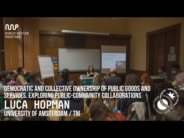 Democratic and collective ownership of public goods and services