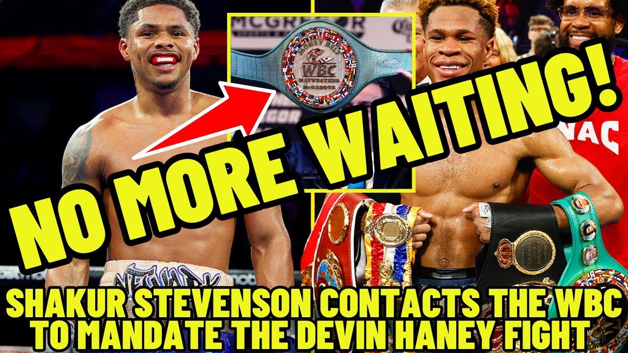 Shakur Stevenson CONTACTS WBC To Order Mandatory HANEY Fight 