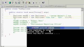Java Object Oriented Programming Language Part 2