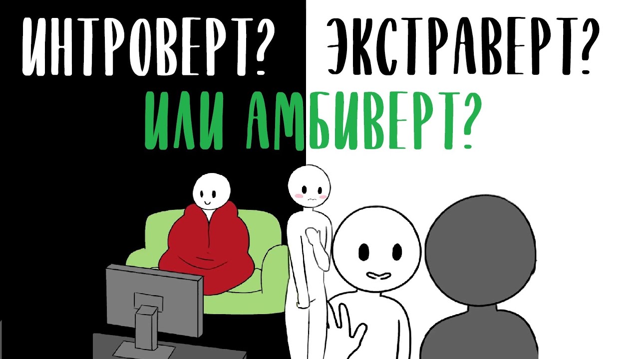 Кто вы, интроверт, экстраверт или амбиверт?