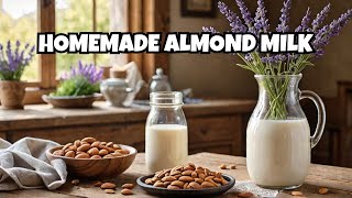 The secret to making perfect almond milk