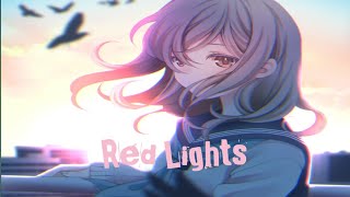 NIGHTCORE lyrics Red lights -Tiesto (Taryn Southern cover)