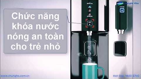Máy lọc nước ChungHo Iguassu Tiny 500 UV CHP 3931D