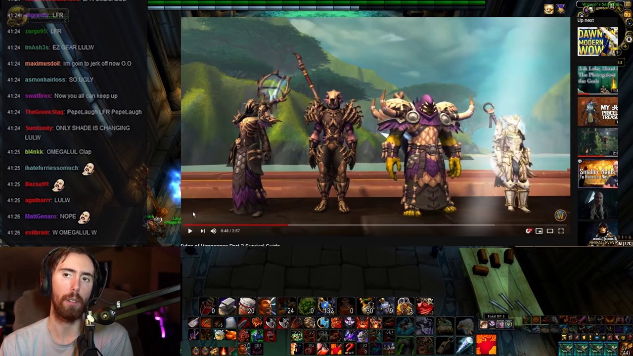 Asmongold Reacts to Tides of Vengence Survival Guide and Reads Comments