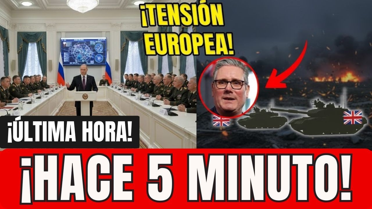 El Kremlin acusa a Reino Unido de intervención militar directa en Ucrania en plena tensión europea