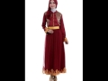 Baju Muslim Merah Maroon