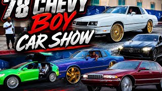 A Parade Of $100,000 Old Schools Cars & Trucks Leaving 78 Chevy Boy Car Show