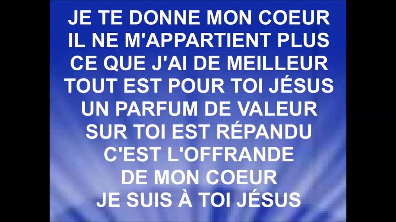 JE TE DONNE TOUT   Sandra Kouame & Hosanna A'Live Music