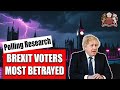 Brexit voters feel most betrayed by tories