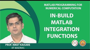 In-Build MATLAB Integration Functions
