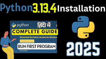 How to Install Python 3.13.4 on Windows 11/10 [2025 Update] | Latest Python Installation