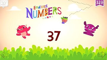 Endless Numbers 37 | Learn Number Thirty-seven | Fun Learning for Kids