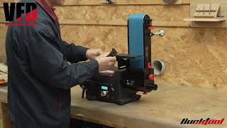 BUCKTOOL VFD Series Power Tools 🔥 Variable Speed Bench Grinder, Belt Disc Sander & Polisher