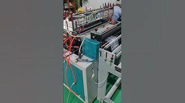 Máy Cắt Túi Zipper Chỉ Đỏ