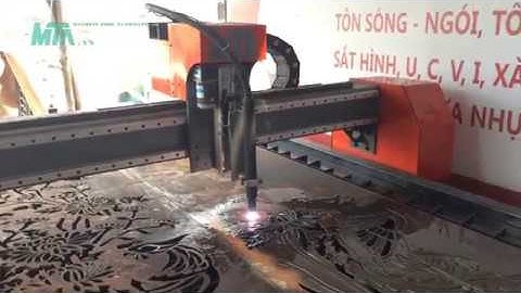 Máy CNC Cắt Hoa Văn Cổng Sắt Cầu Thang