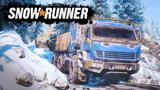 SnowRunner прогулка на 5 минут ,тест техники в 4 к #snowrunner #gaming #mudrunner #offroad #