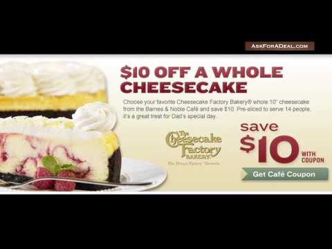 The Cheesecake Factory Coupons