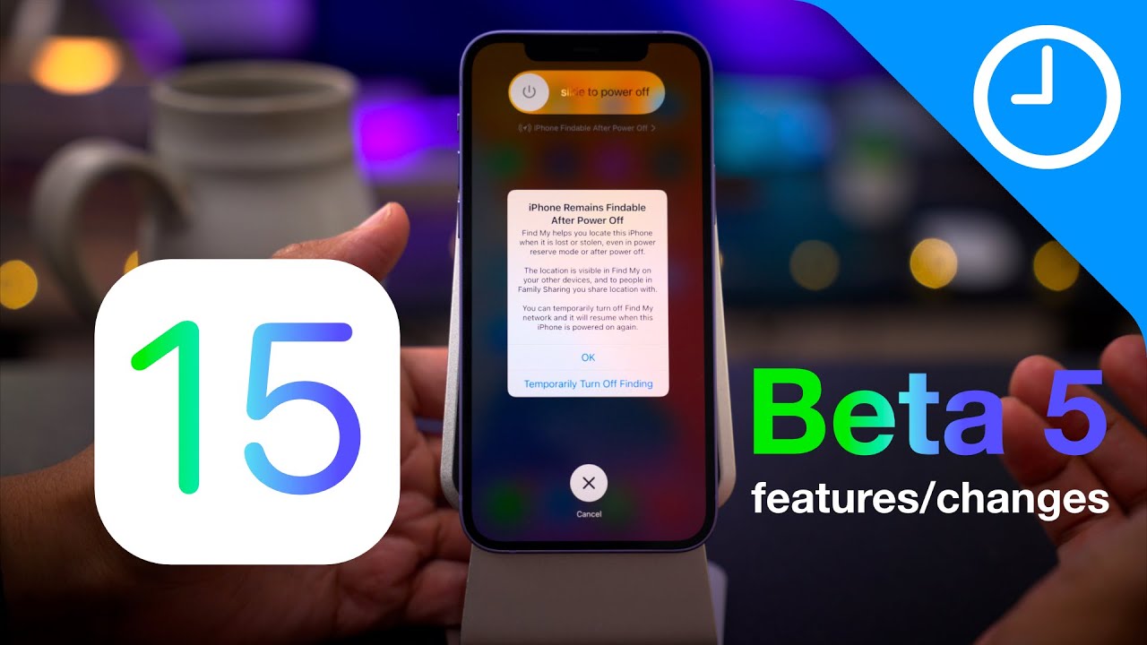 iOS 15 Beta 5 Changes and Features! - YouTube