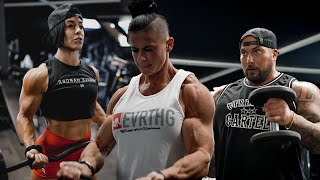 Insane Full Arm Day With Big Boy And Kristen Nun Dlb