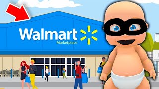 Baby BREAKS INTO WALMART 100 Times...