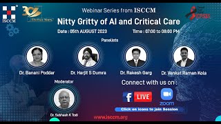 ISCCM Webinar : Nitty Gritty of AI and Critical Care screenshot 2