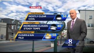 Forecast: Mostly clear, cool Monday evening