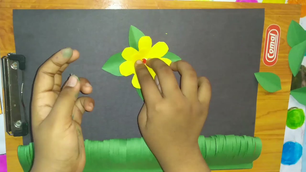 Beautiful paper craft/A fantastic  paper creativity/paper craft/Beautiful paper flowers making.