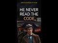 He never read the code. The bill hit $70,000. #Shorts