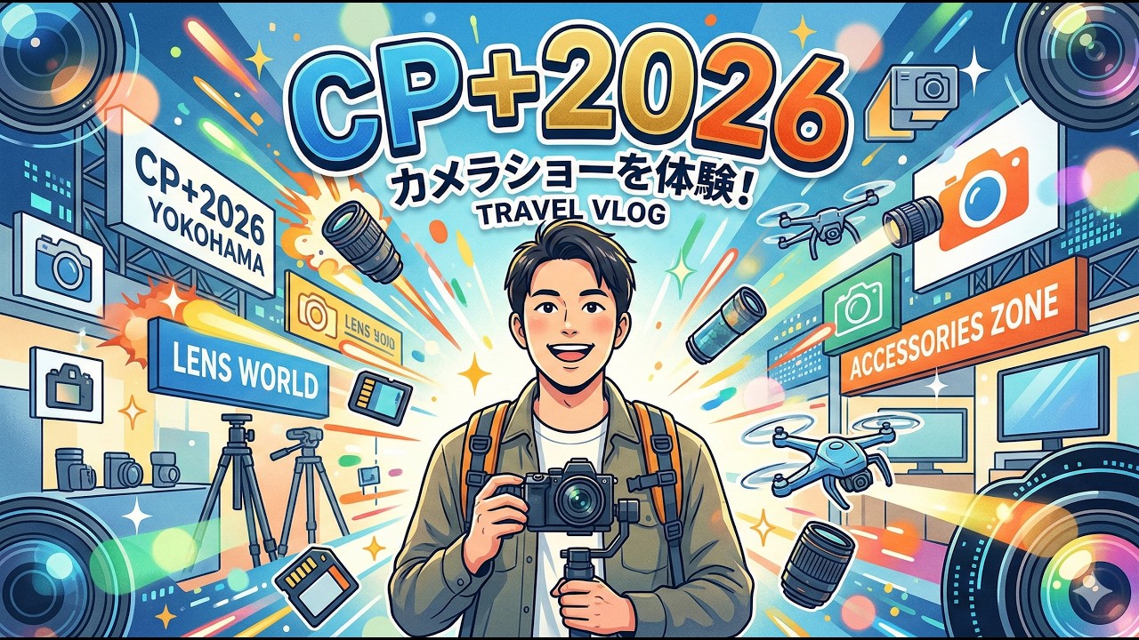 [JPN] 🇯🇵 CP+ 2026 Camera & Photo Imaging Show (Feb 28, 2026) Ep.164