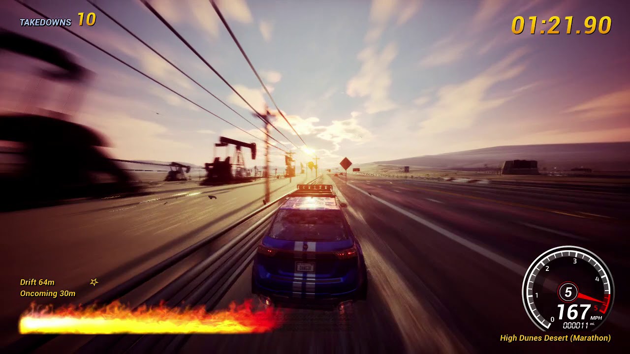 Dangerous Driving - SUV Class Road Rage 2 - Platinum Medal - High Dunes Desert (Marathon)