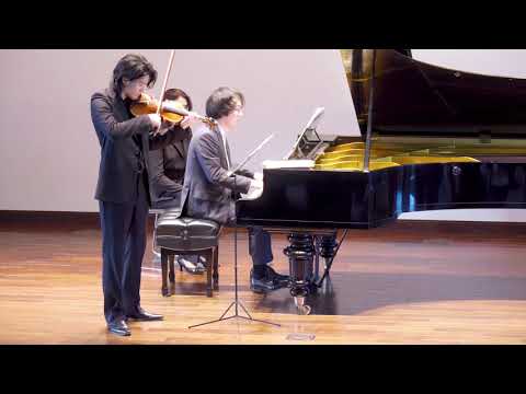 Gentaro Kagitomi and Yoshito Numasawa play Gabriel Fauré’s violin sonata No.1 in A major, Op.13.