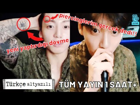 JUNGKOOK VLIVE 2021 - 29 TEMMUZ [Türkçe altyazılı] / BTS 2021 VLİVE İZLE / BOL KONSERLİ YAYIN 💜