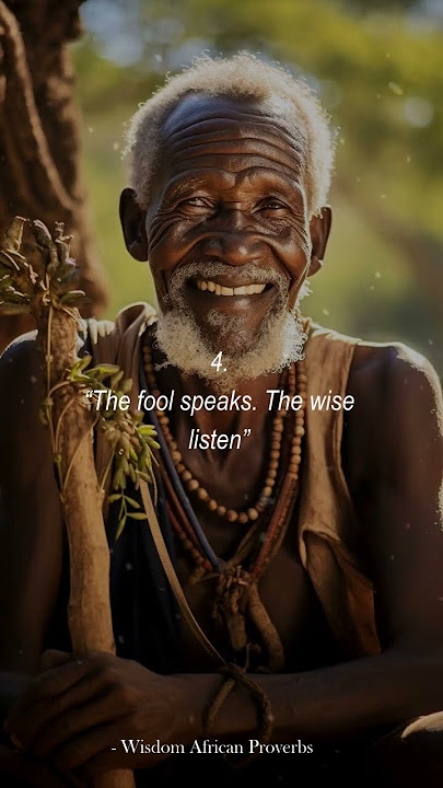 5 Great African Proverbs About Life #wisdom #enlightenment #empowerment #motivation  #mindset