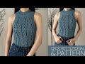 How to Crochet A Cable Stitch Vest | Pattern & Tutorial DIY