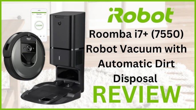 L'aspirateur robot qui se vide tout seul dans des sacs anti-allergènes, Roomba® i7+